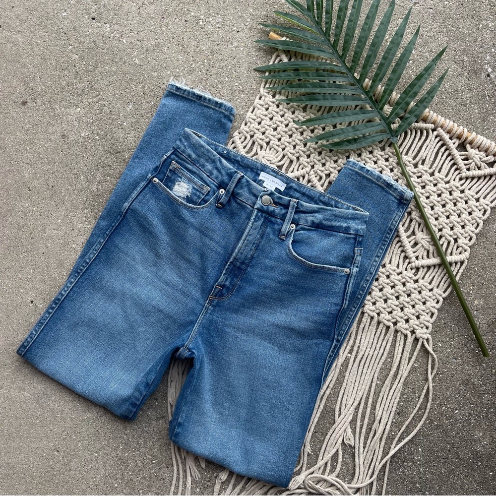 Good American High Rise Skinny Jeans Size 4 / 27